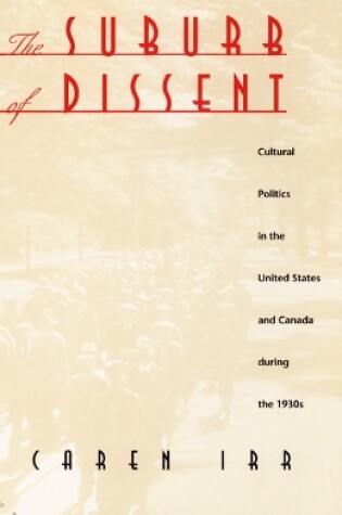 Cover of The Suburb of Dissent
