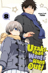 Book cover for Uzaki-chan Wants to Hang Out! Vol. 8