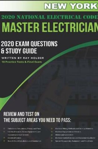 Cover of New York 2020 Master Electrician Exam Questions and Study Guide