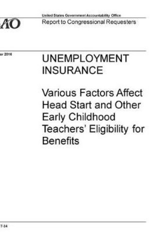 Cover of Unemployment Insurance