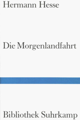 Cover of Die Morgenlandfahrt