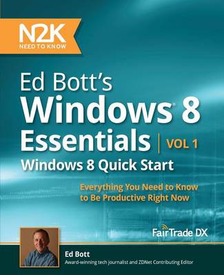 Book cover for Ed Bott's Windows 8 Essentials