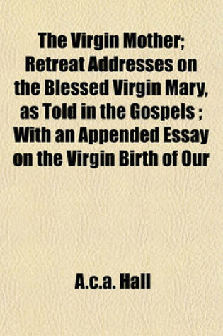 Cover of The Virgin Mother; Retreat Addresses on the Blessed Virgin Mary, as Told in the Gospels; With an Appended Essay on the Virgin Birth of Our