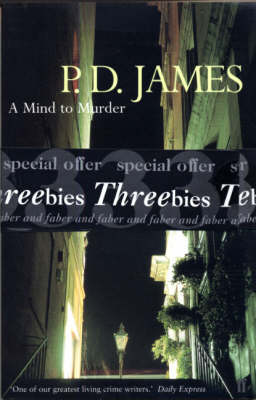 Cover of Threebies: P.D. James (B Format)
