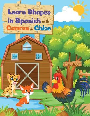 Book cover for Learn Shapes in Spanish with Camron y Chloe