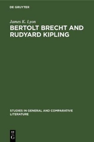 Cover of Bertolt Brecht and Rudyard Kipling