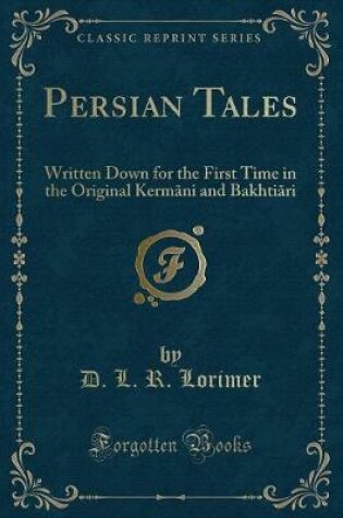 Cover of Persian Tales