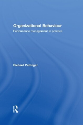 Cover of Organizational Behaviour