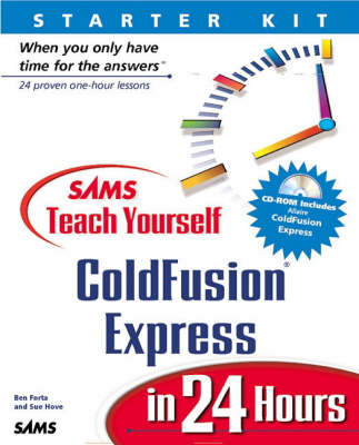 Book cover for Sams Teach Yourself ColdFusion Express in 24 Hours