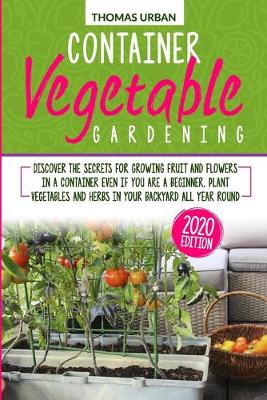 Book cover for Container Vegetable Gardening