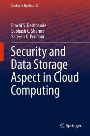 Cover of Security and Data Storage Aspect in Cloud Computing