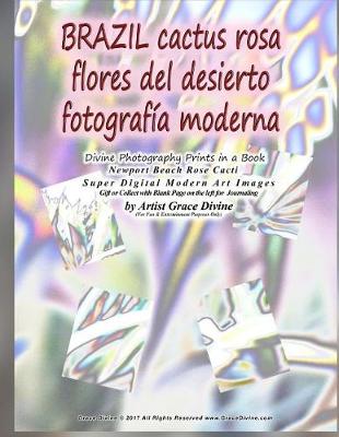 Book cover for BRAZIL cactus rosa flores del desierto fotografia moderna Divine Photography Prints in a Book Newport Beach Rose Cacti