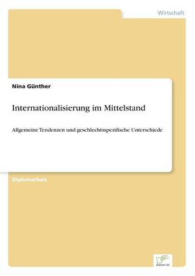 Book cover for Internationalisierung im Mittelstand