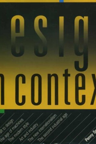 Cover of Design in Context