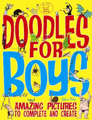 Book cover for Doodles For Boys