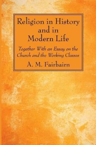 Cover of Religion in History and in Modern Life