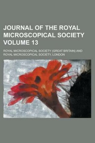 Cover of Journal of the Royal Microscopical Society (Volume 3, PT. 1, 1880)