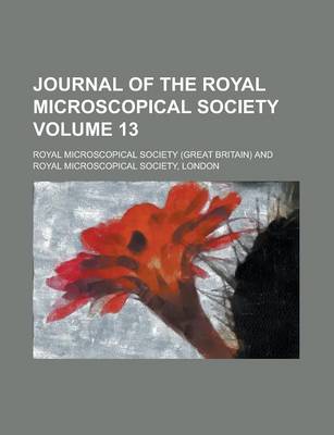 Book cover for Journal of the Royal Microscopical Society (Volume 3, PT. 1, 1880)