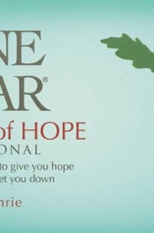 Cover of One Year Book Of Hope Devotional, The