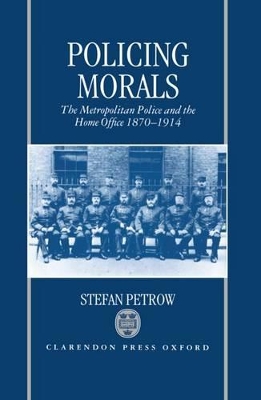 Book cover for Policing Morals