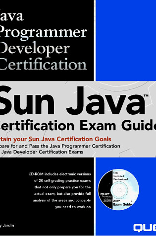 Cover of Sun Java Certification Exam Guide