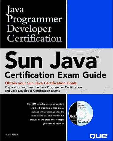 Book cover for Sun Java Certification Exam Guide