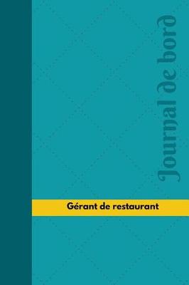 Cover of Gerant de restaurant Journal de bord