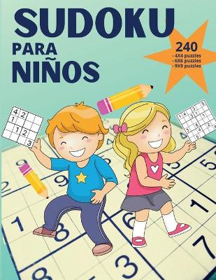 Book cover for Sudoku para niños - 240 puzzles