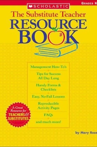 Cover of The Substitute Teacher Resource Book: Grades K-2