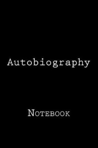 Cover of Autobiography