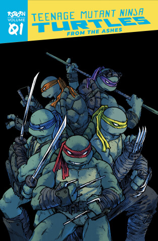 Book cover for Teenage Mutant Ninja Turtles: Reborn, Vol. 1 - From The Ashes