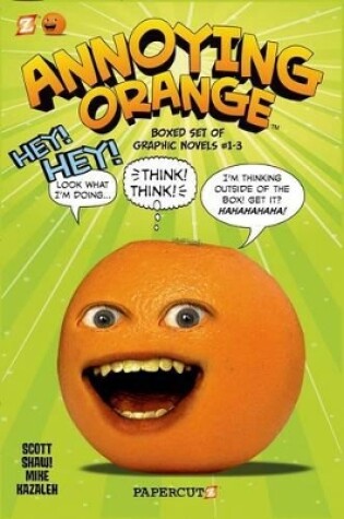 Cover of Annoying Orange Graphic Novels Boxed Set: Vol. #1-3