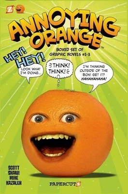 Book cover for Annoying Orange Graphic Novels Boxed Set: Vol. #1-3