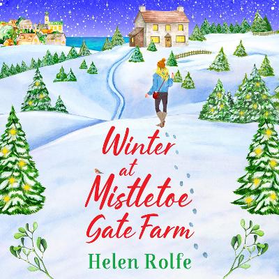 Book cover for Winter at Mistletoe Gate Farm