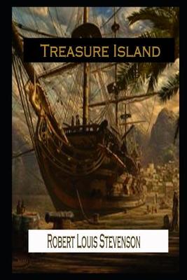 Book cover for Treasure Island By Robert Louis Stevenson An Annotated Updated Novel