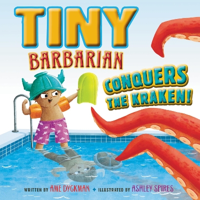 Book cover for Tiny Barbarian Conquers the Kraken!