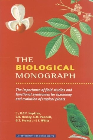 Cover of Biological Monograph