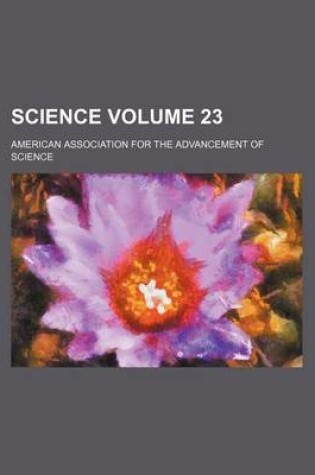 Cover of Science Volume 23