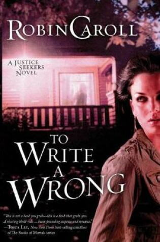 Cover of To Write A Wrong