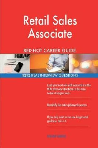 Cover of Retail Sales Associate Red-Hot Career Guide; 1313 Real Interview Questions