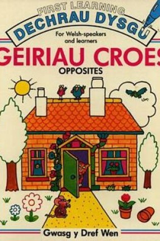 Cover of Dechrau Dysgu/First Learning: Geiriau Croes/Opposites