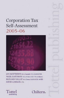 Book cover for Corporation Tax Self Assessment