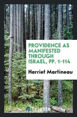 Book cover for Providence as Manifested Through Israel ...