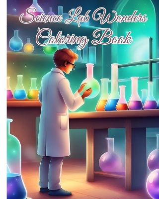 Book cover for Science Lab Wonders Coloring Book