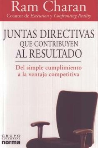 Cover of Juntas Directivas Que Contribuyen