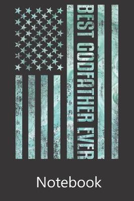 Book cover for Best Godfather Ever America Flag