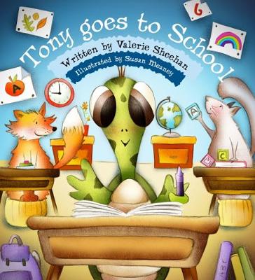 Book cover for Tony Goes to School