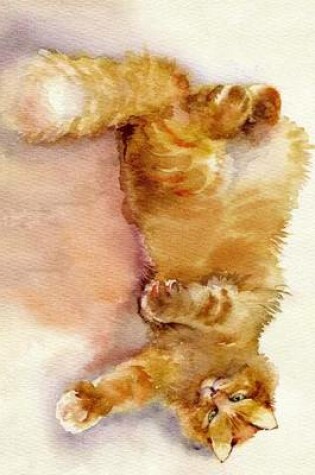 Cover of A Watercolor Painting of an Orange Tabby Cat