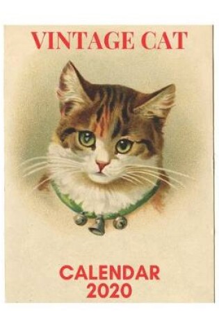 Cover of Vintage Cat Calendar 2020