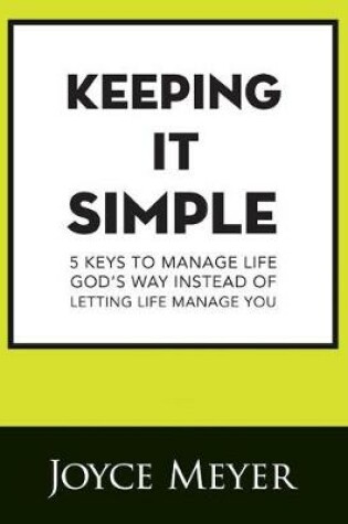 Cover of Keeping It Simple